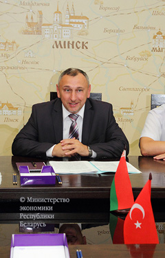 Александр Ярошенко и турецкая делегация обсудили подготовку белорусско-турецкого инвестфорума в Стамбуле
