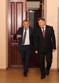 Владимир Зиновский встретился с руководством МТЗ