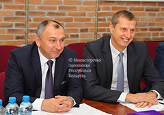 Заместители Министра экономики  Дмитрий Крутой и Александр Ярошенко встретились с генеральным секретарем МСАТ Умберто де Претто