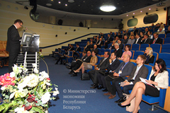 Александр Заборовский на церемонии открытия Дней Латвии в Беларуси