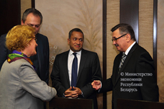 Владимир Зиновский встретился с Помощником Генерального секретаря ООН, Помощником Администратора ПРООН, директором Регионального бюро по странам Европы и СНГ Джихан Султаноглу