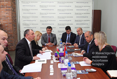 Встреча Александра Ярошенко с делегацией совета Турецко-Белорусского делового сотрудничества при ДЕИК