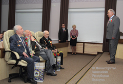 В Министерстве экономики состоялось традиционное чествование ветеранов Великой Отечественной войны