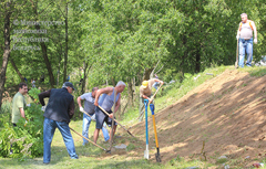 25-летие белорусского бизнеса Минэкономики отметило трудовой акцией
