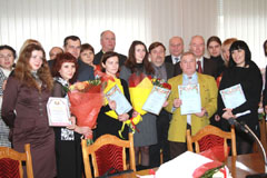 Церемония награждения победителей республиканского конкурса «Лучшее освещение и пропаганда в средствах массовой информации предпринимательской деятельности»,  18.01.2011