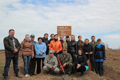 Сотрудники Минэкономики приняли участие в акции "Неделя леса"