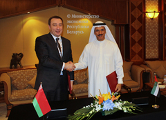Визит Министра экономики республики Беларусь Николая Снопкова в ОАЭ
